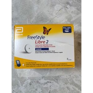 Abbott FreeStyle Libre 2 Flash Glucose Monitoring System Sensor 09-30-2025